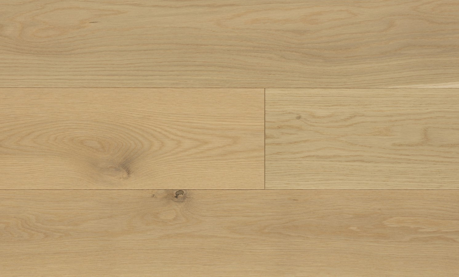 Plancher Mercier Bois franc en Chêne blanc | Collection Naked 3 1/4 po