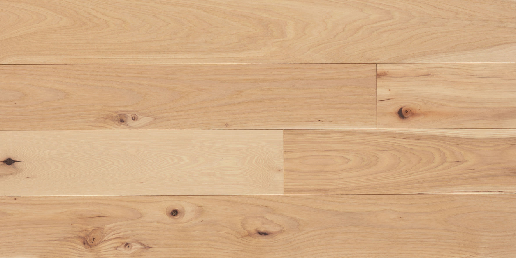 Plancher Mercier Bois franc en Hickory | Collection Naked 3 1/4 po
