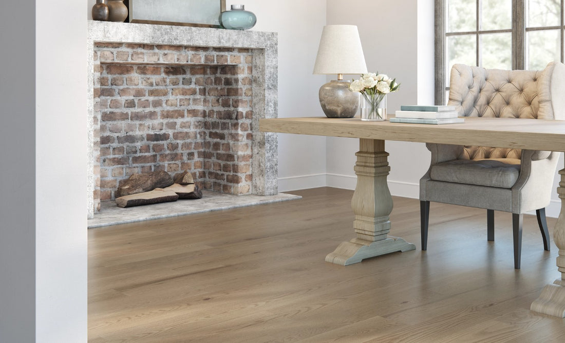 Plancher Mercier Bois Ingénierie 3/4 po en Chêne rouge | Collection Atmosphere 6 1/2 po