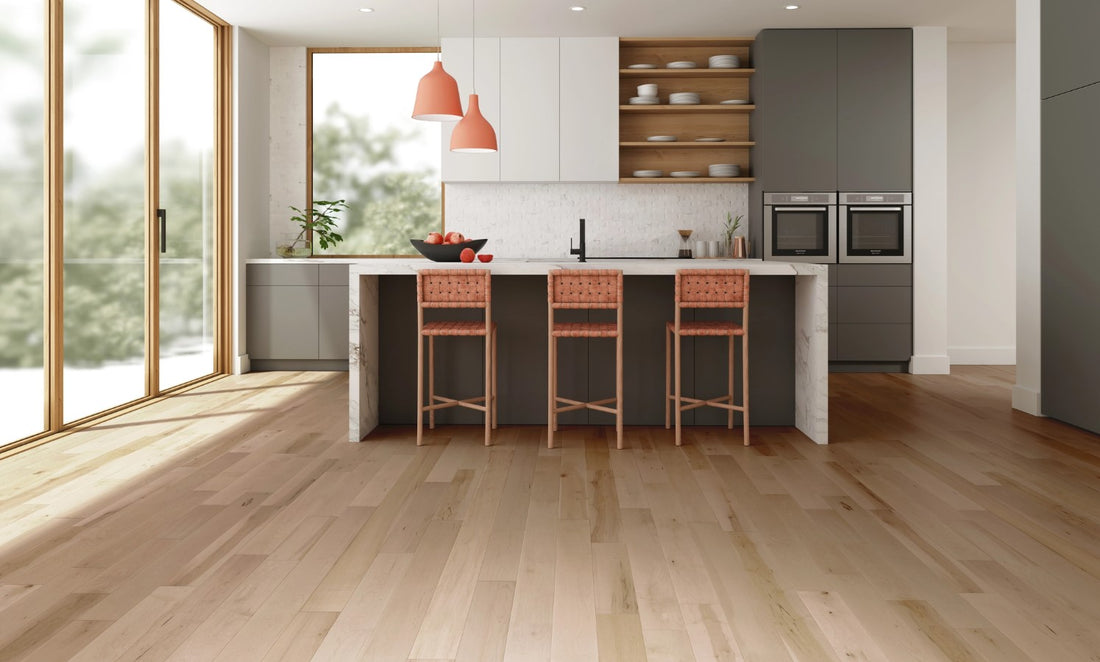 Plancher Mercier Bois Ingénierie 3/4 po en Érable | Collection Atmosphere 6 1/2 po