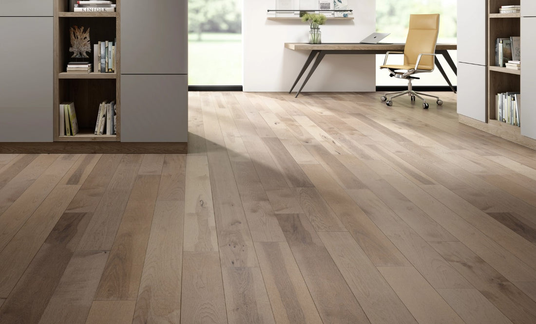 Plancher Mercier Bois Ingénierie 3/4 po en Hickory | Collection Atmosphere 5 po