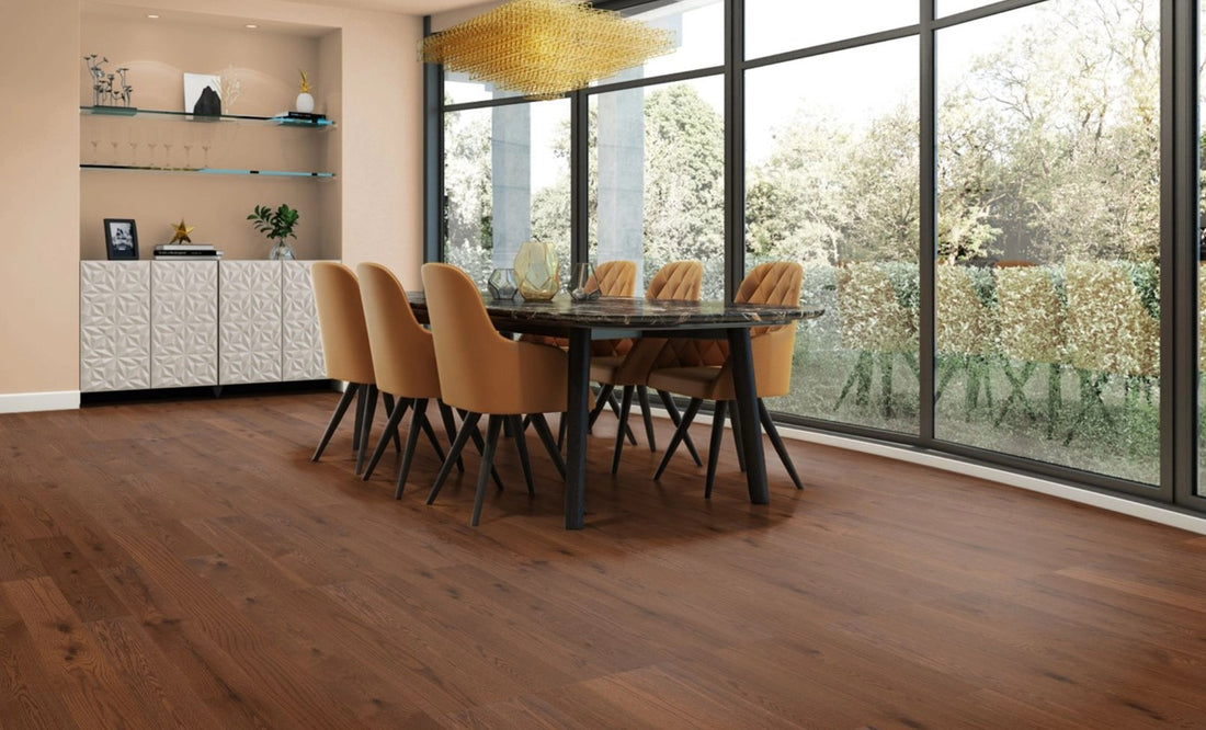 Plancher Mercier Bois Ingénierie 3/4 po en Chêne rouge | Collection Design+ 5 po