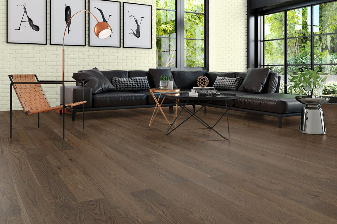 Plancher Mercier Bois Ingénierie 3/4 po en Chêne rouge | Collection Design+ 5 po