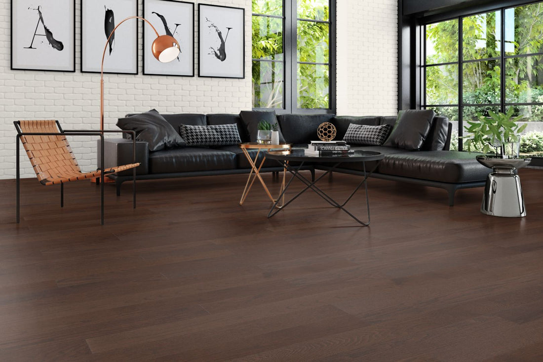 Plancher Mercier Bois Ingénierie 3/4 po en Chêne rouge | Collection Design+ 6 1/2 po