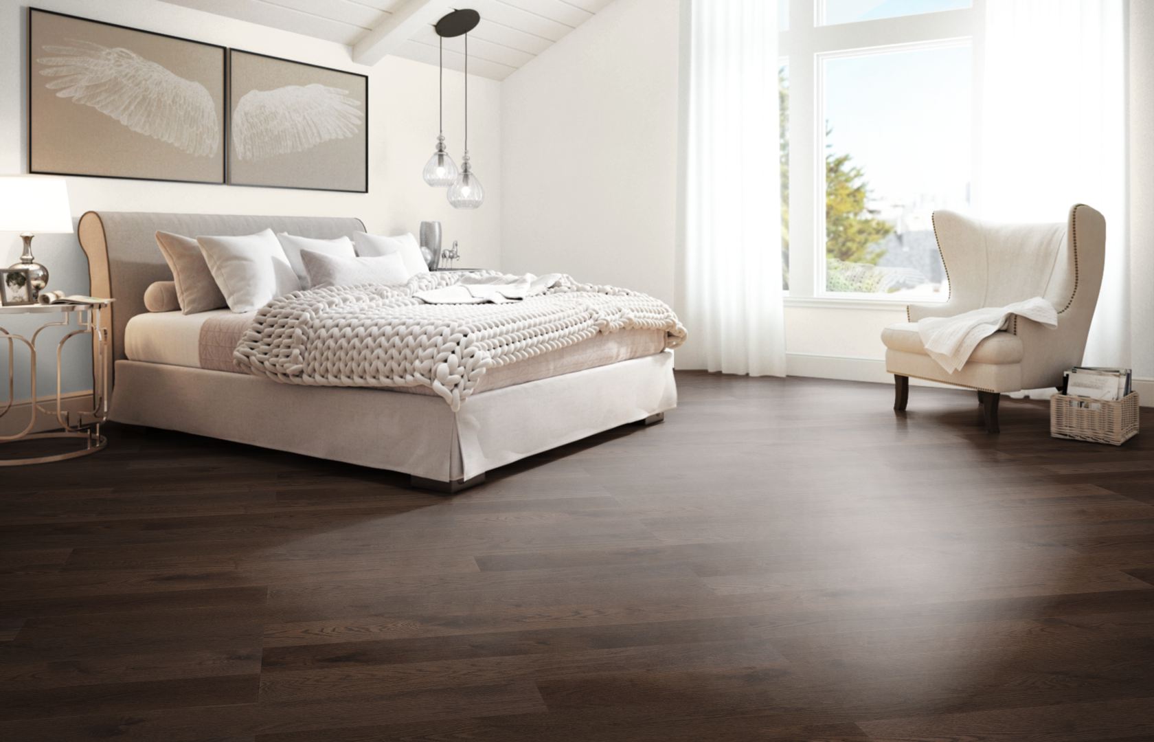 Plancher Mercier Bois Ingénierie en Chêne rouge 1/2 po | Collection Design+ 5 po