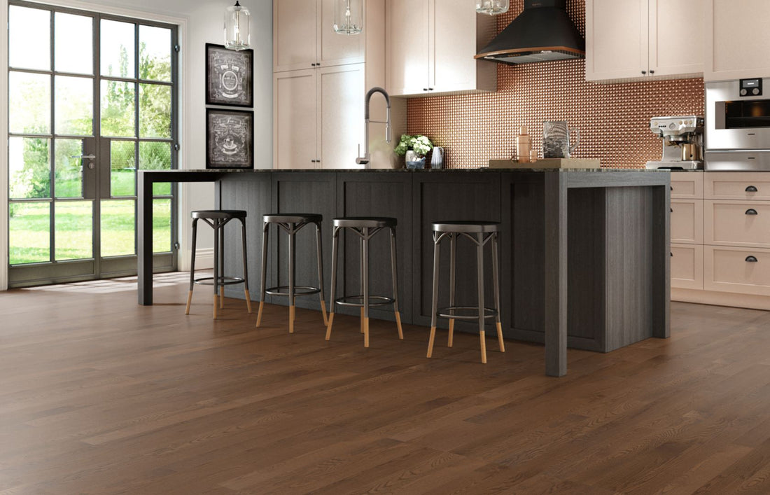 Plancher Mercier Bois Ingénierie 3/4 po en Chêne rouge | Collection Design+ 6 1/2 po
