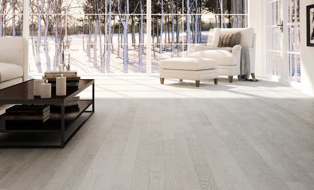 Plancher Mercier Bois Ingénierie 3/4 po en Chêne rouge | Collection Design+ 5 po