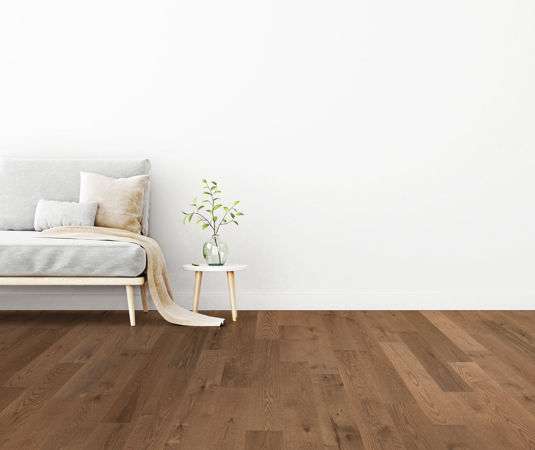 Plancher Mercier Bois Ingénierie 3/4 po en Chêne rouge | Collection Design+ 5 po