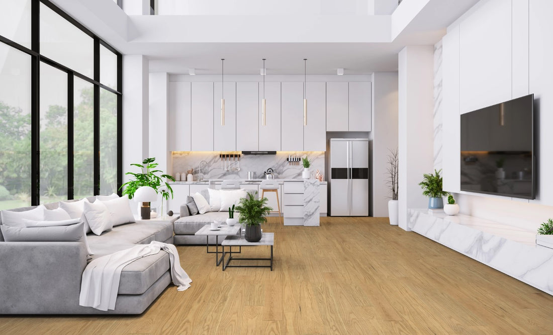 Mercier Engineered Wood Flooring 1/2 in. Red Oak | Design+ Collection 6 1/2 in.