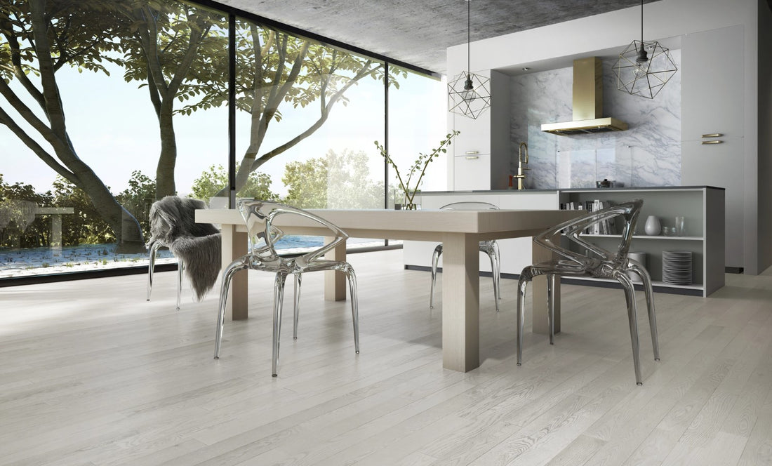 Plancher Mercier Bois Ingénierie 3/4 po en Chêne rouge | Collection Design+ 5 po