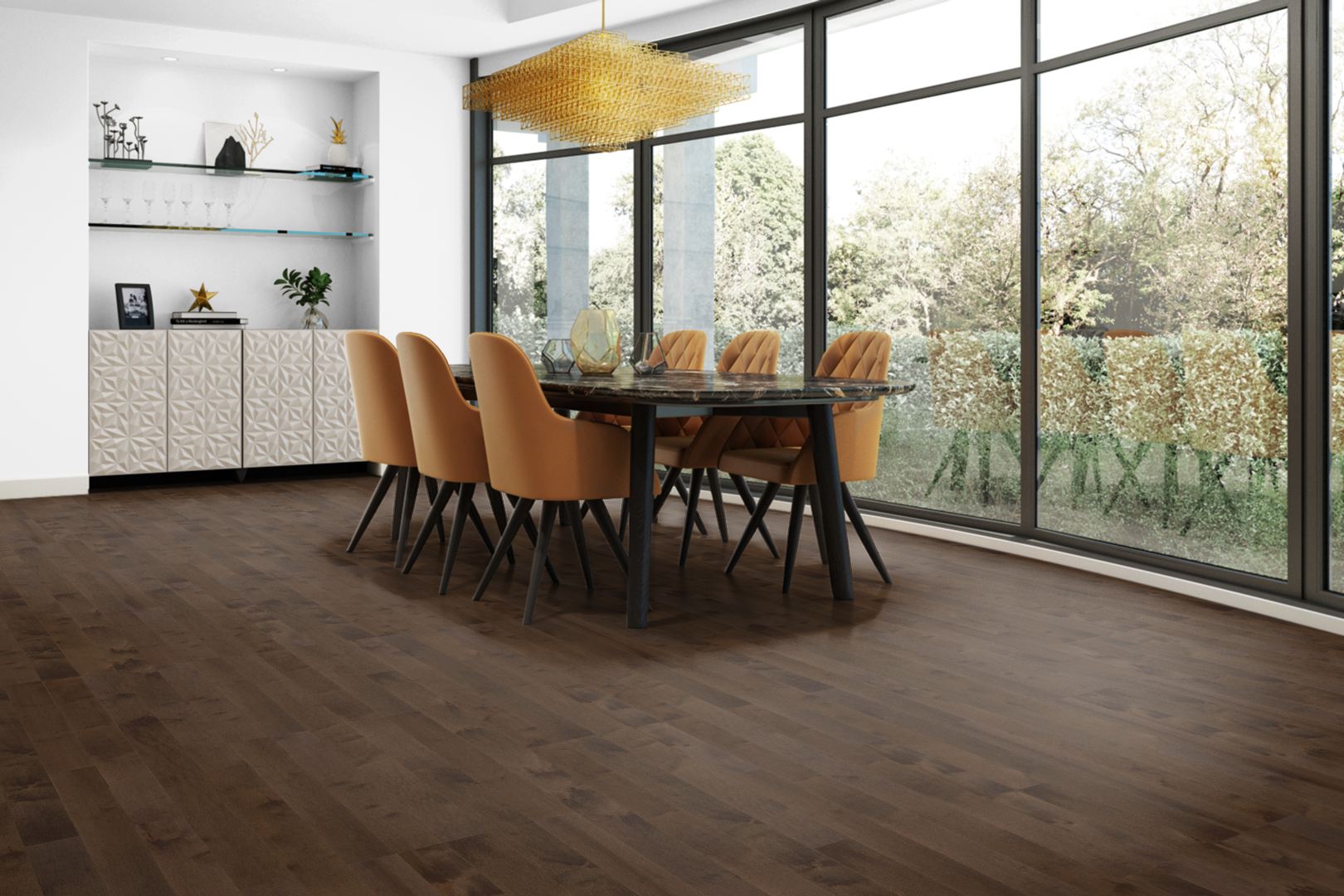Plancher Mercier Bois Ingénierie en Érable 1/2 po | Collection Design+ 5 po