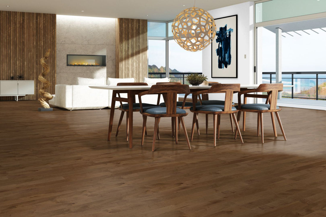Plancher bois d'ingénierie 3/4 po en Érable | Collection Design+ 5 po