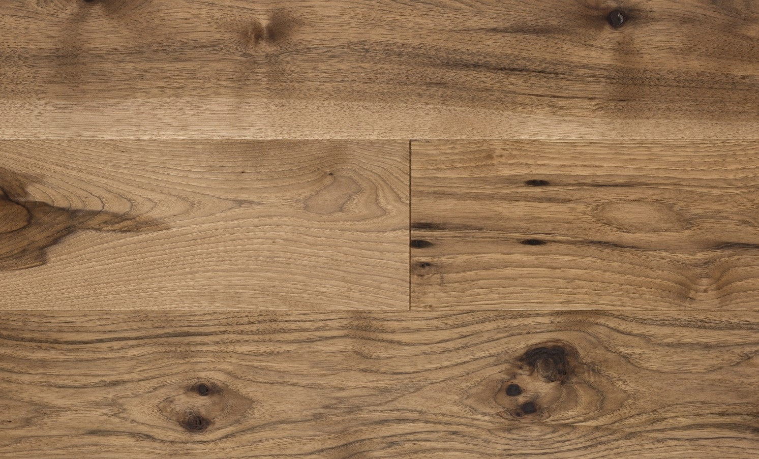 Plancher Mercier Bois Ingénierie en Hickory 1/2 po | Collection Element 6 1/2 po