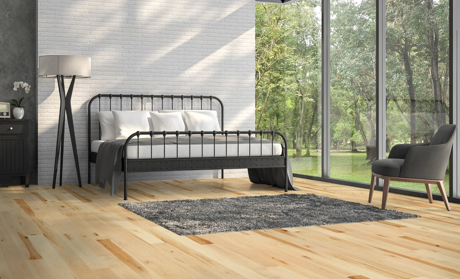Plancher Mercier Bois Ingénierie en Érable 1/2 po | Collection Origins 5 po