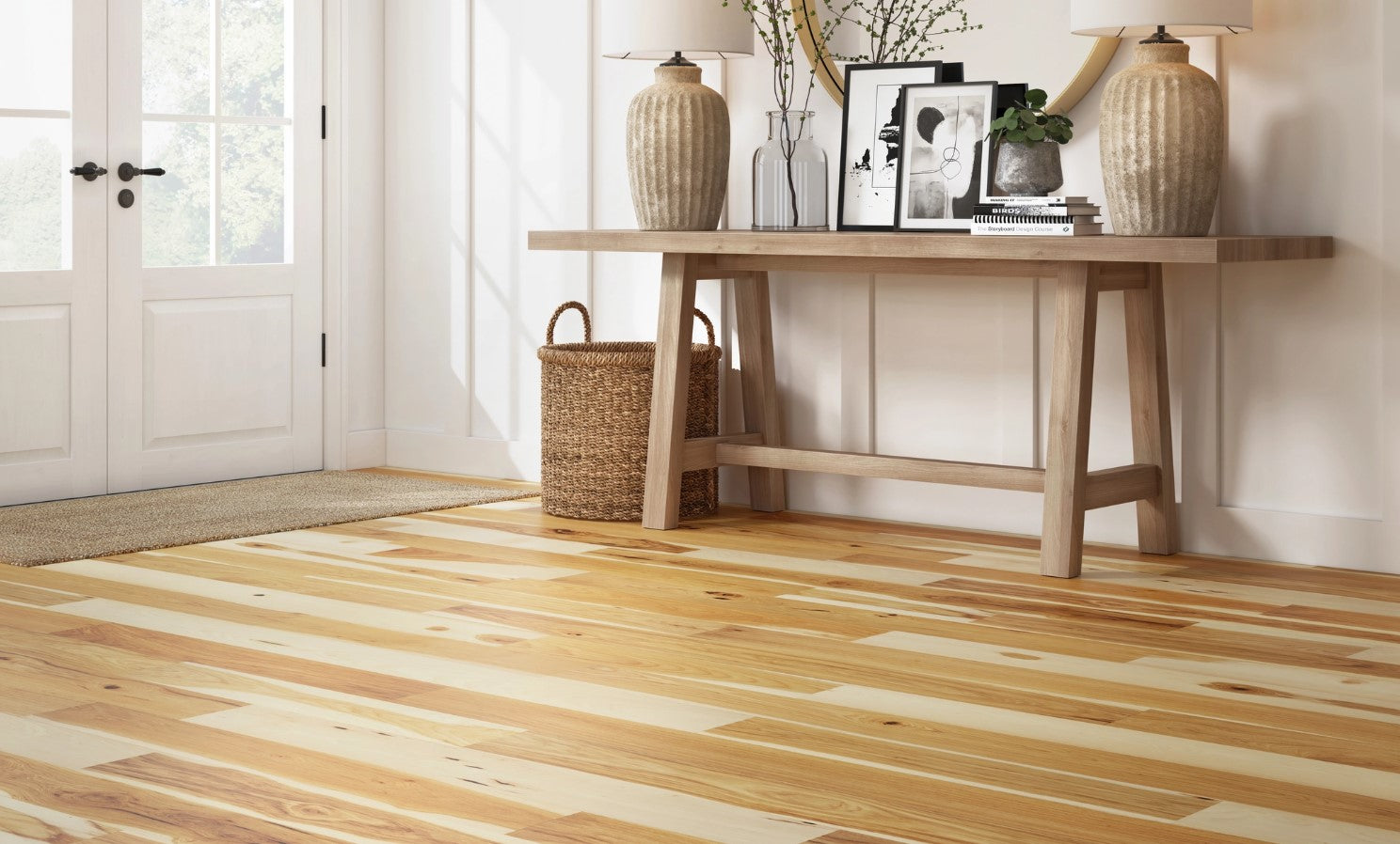 Plancher Mercier Bois Ingénierie en Hickory 1/2 po | Collection Origins 6 1/2 po