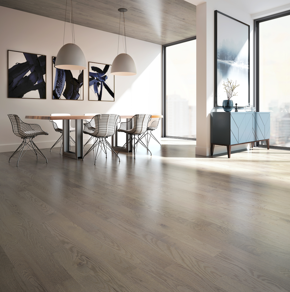 Plancher Mercier Bois Ingénierie en Chêne rouge 1/2 po | Collection Pro 5 po