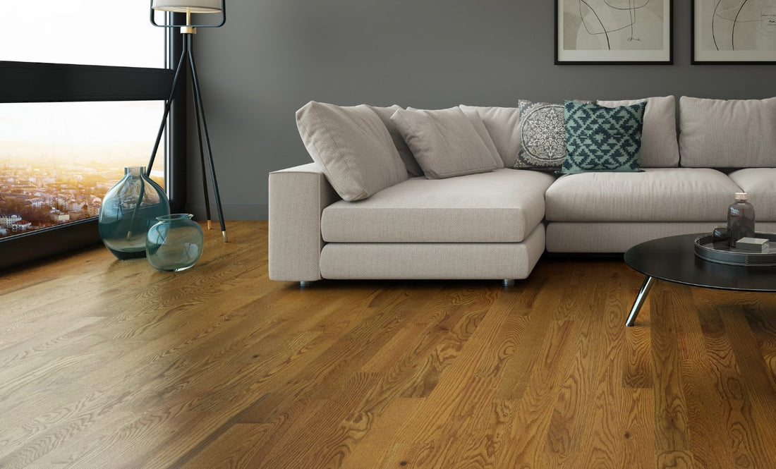 Plancher Mercier Bois Ingénierie en Chêne rouge 1/2 po | Collection Pro 5 po