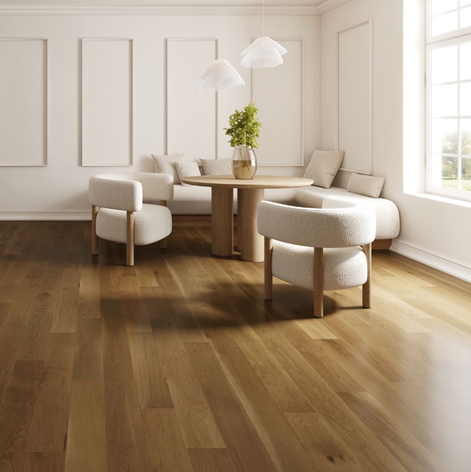 Mercier Engineered Wood Flooring 3/4 in. in White Oak | Source Collection 8 1/8 in.