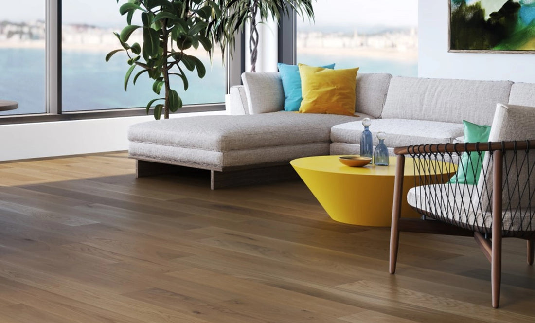 Plancher Mercier Bois Ingénierie 3/4 po en Chêne blanc | Collection Stellar 7 1/2 po