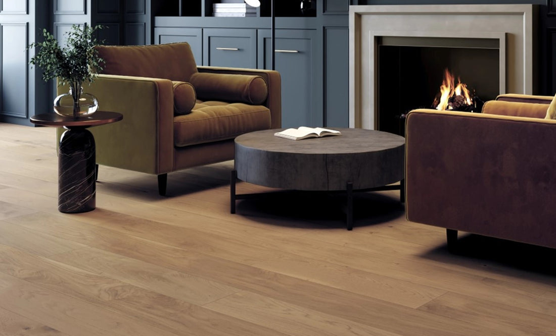 Plancher Mercier Bois Ingénierie 3/4 po en Chêne blanc | Collection Stellar 7 1/2 po