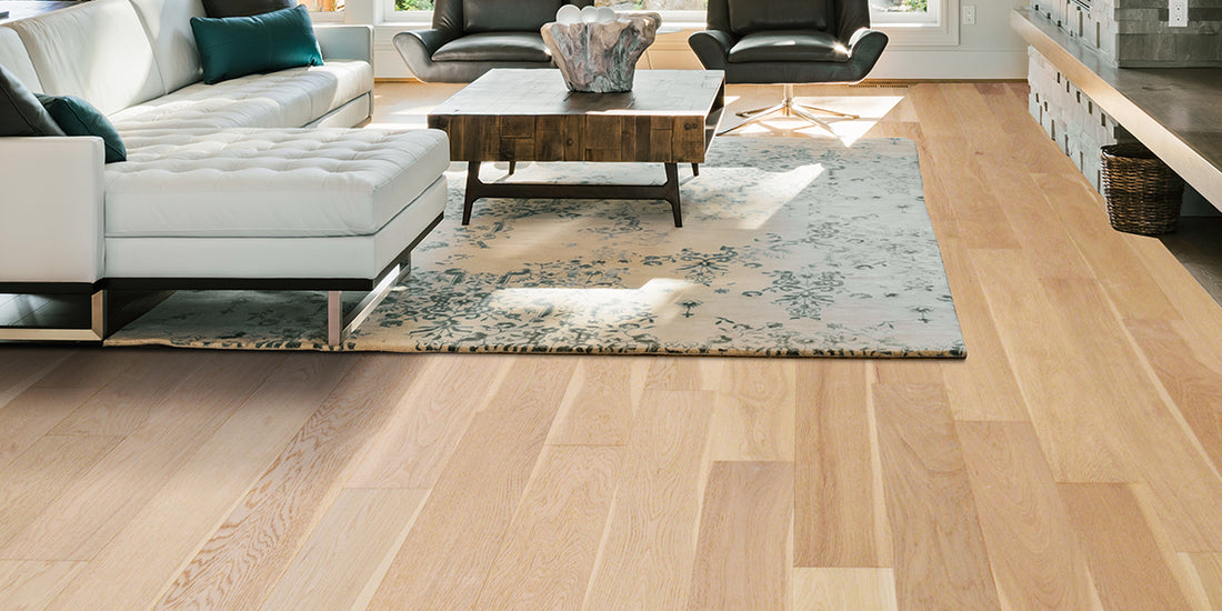 Twelve Oaks Plancher Bois Ingénierie 5 po en Chêne blanc | Collection Crafters Mission