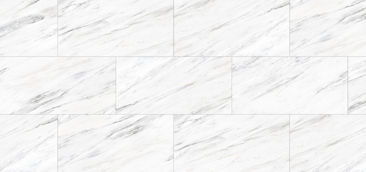 Plancher de vinyle | Collection SolidCore Ultra 5G White Veil 12 po x 24 po