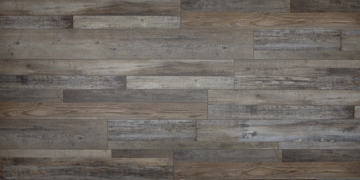 Plancher de vinyle flottant | Collection Surewood Woodcraft EIR 7 po x 48 po