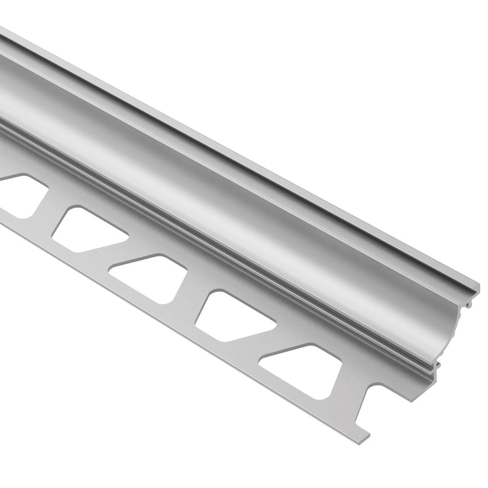 Schluter DILEX-AHK Profilé à gorge avec un radius de 3/8" - aluminium anodisé mat 5/16" (8 mm) x 8' 2-1/2"
