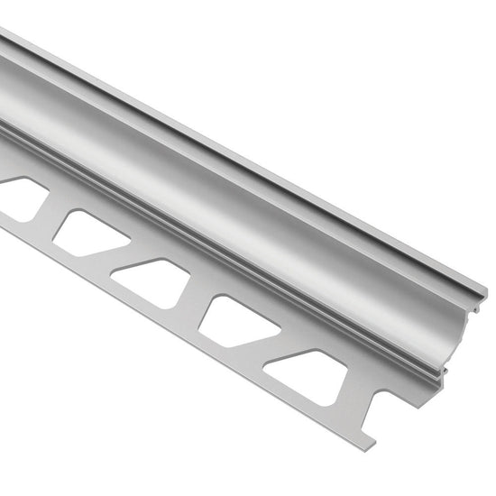 Schluter DILEX-AHK Profilé à gorge avec un radius de 3/8" - aluminium anodisé mat 5/16" (8 mm) x 8' 2-1/2"