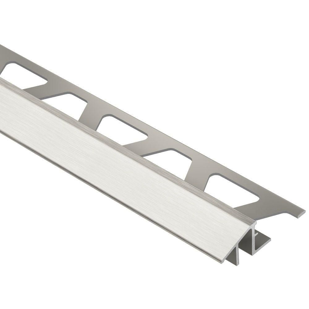 Schluter RENO-TK profilé réducteur aluminium anodisé nickel brossé 1/2 (12,5 mm) x 8 ft 2-1/2 in