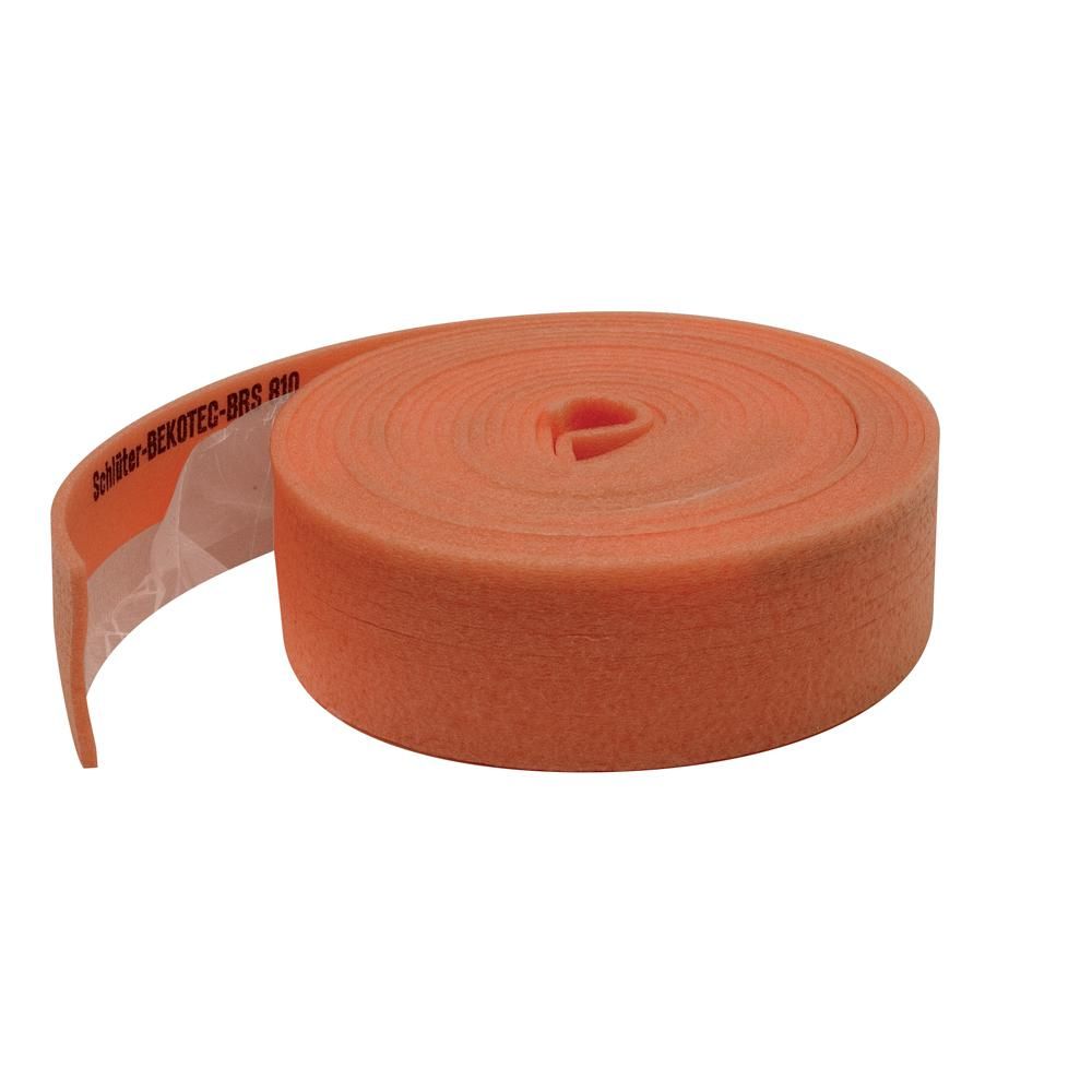 Schluter BEKOTEC-BRS Bande de périmètre mousse de polyéthylène 5/16" (8 mm) x 3-1/8" x 164'