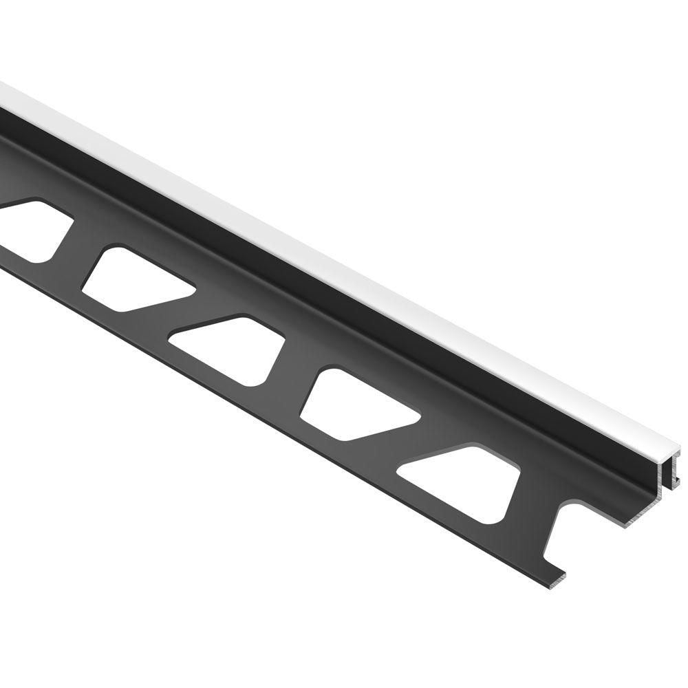 Schluter DILEX-BWA profilé joint de mouvement périmètre, PVC blanc éclatant, 10 mm (3/8 in) x 8 ft 2-1/2 in