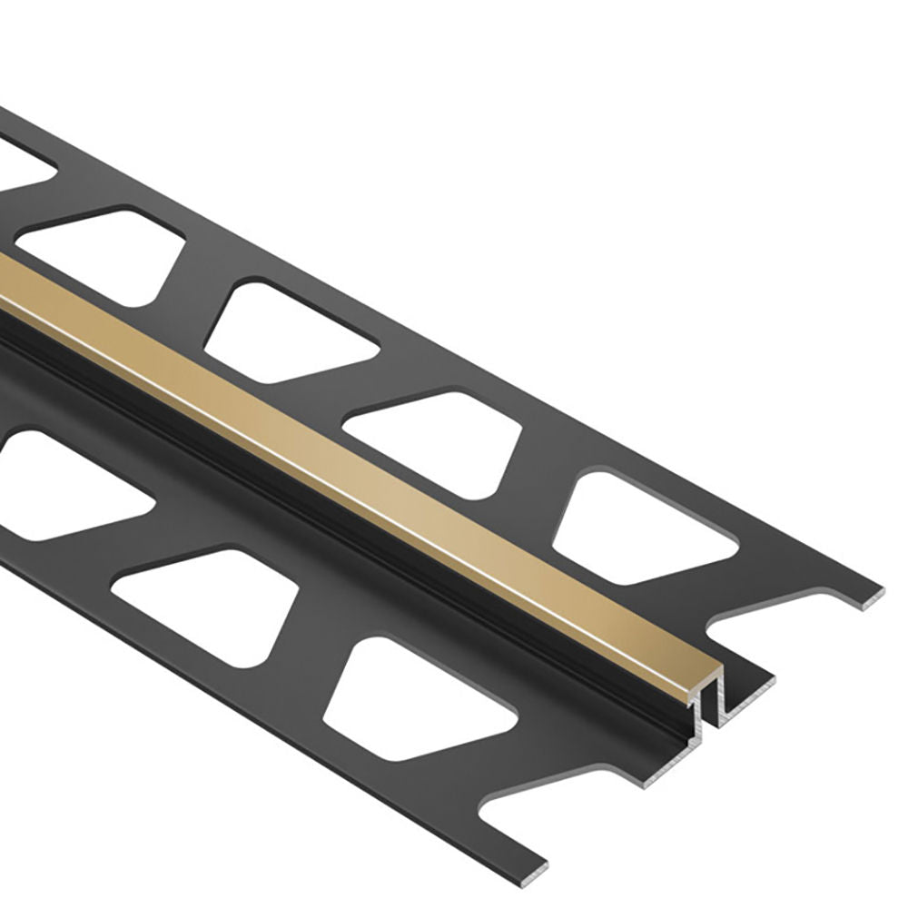 Schluter DILEX-BWS Profilé pour joint de surface avec zone de mouvement de 3/16" - plastique PVC beige clair 5/16" (8 mm) x 8' 2-1/2"