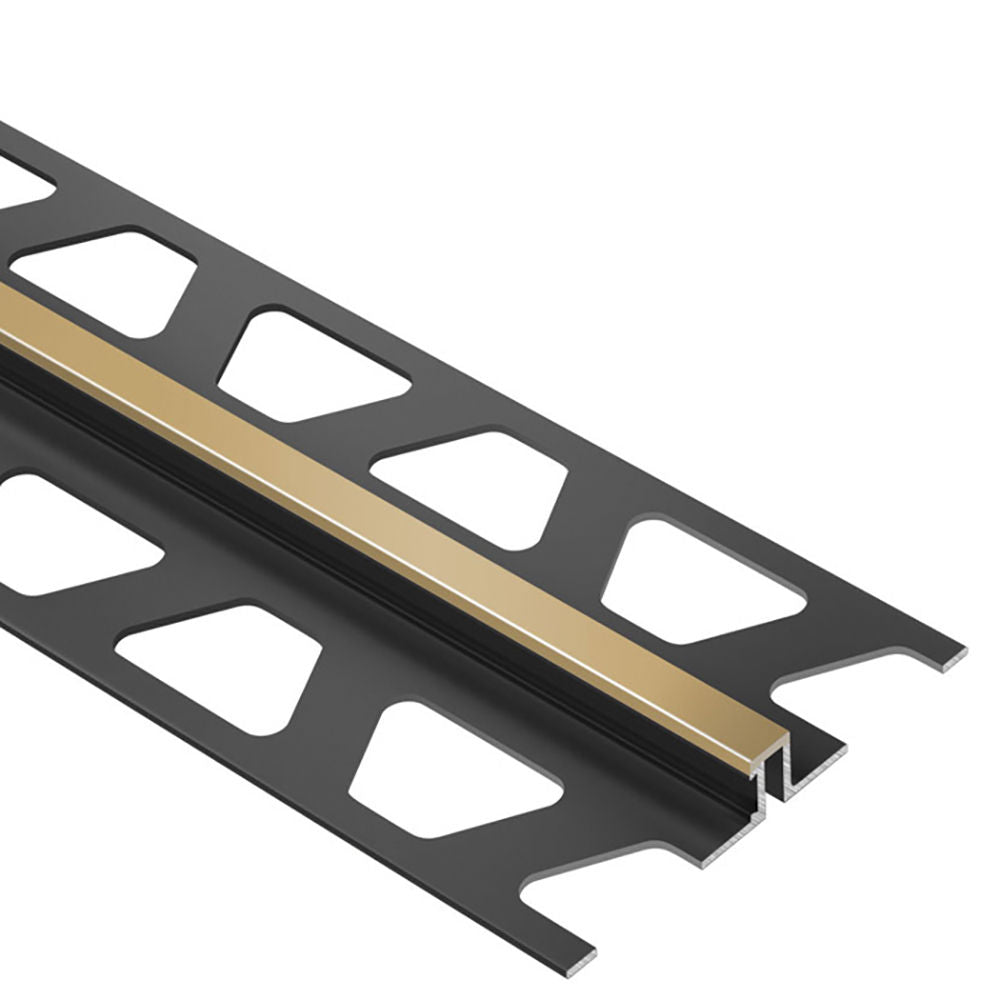 Schluter DILEX-BWS Profilé pour joint de surface avec zone de mouvement de 3/16" - plastique PVC beige clair 11/32" (9 mm) x 8' 2-1/2"