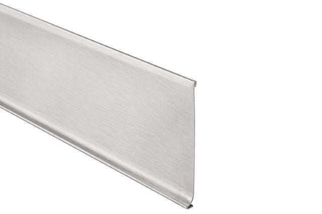 Schluter Designbase-SL Profilé de base mural DESIGNBASE-SL - acier inoxydable (V2) brossé 6-3/8" (160 mm) x 8' 2-1/2"
