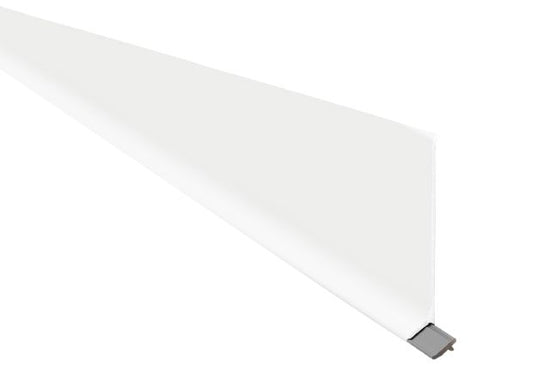 Schluter Designbase-SL Profilé de base mural DESIGNBASE-SL - aluminium blanc mat 3-1/8" (80 mm) x 8' 2-1/2"