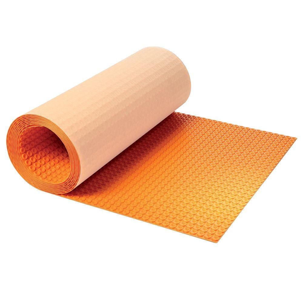 Schluter DITRA-HEAT Membrane de désolidarisation en rouleau pour plancher chauffant 3' 2-5/8" x 41' 10-3/4" - 5.5 mm (134.5 pi²)