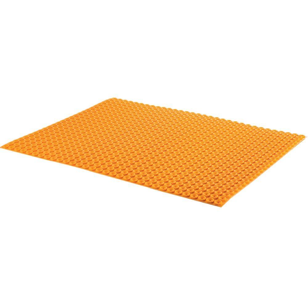 Schluter DITRA-HEAT Membrane de désolidarisation en feuille pour plancher chauffant 3' 2-5/8" x 2' 7-3/8" - 5.5 mm (8.4 pi²)