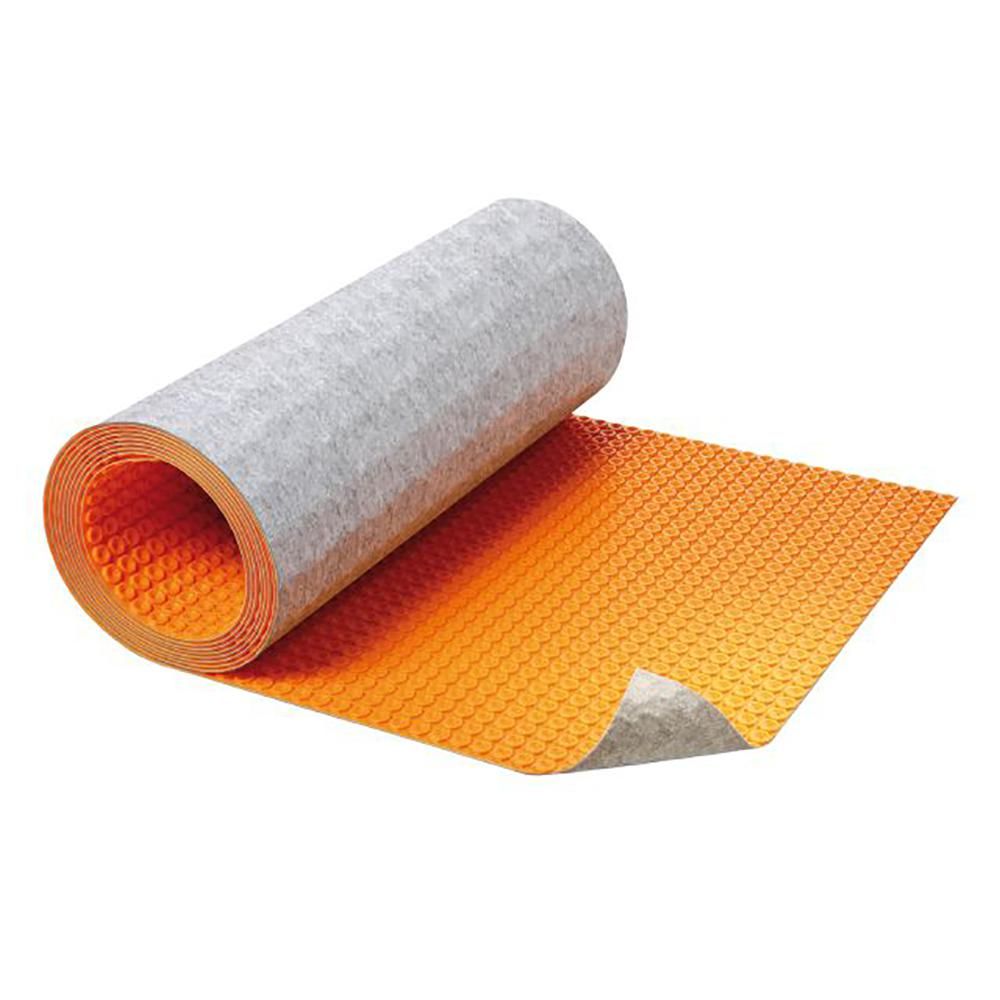 Schluter DITRA-HEAT-DUO Membrane de désolidarisation avec rupture thermique en rouleau pour plancher chauffant 3' 2-5/8" x 33' 6-1/2" 8 mm (108 pi²)