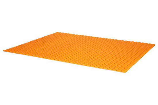 Schluter DITRA-HEAT-PS Membrane de désolidarisation autocollante en panneau pour plancher chauffant 2' 7" x 3' 3" - 5 mm (8.4 pi²)