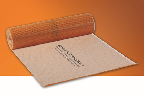 Schluter Membrane de drainage DITRA-DRAIN 3' 3" x 33' (108 pi²)
