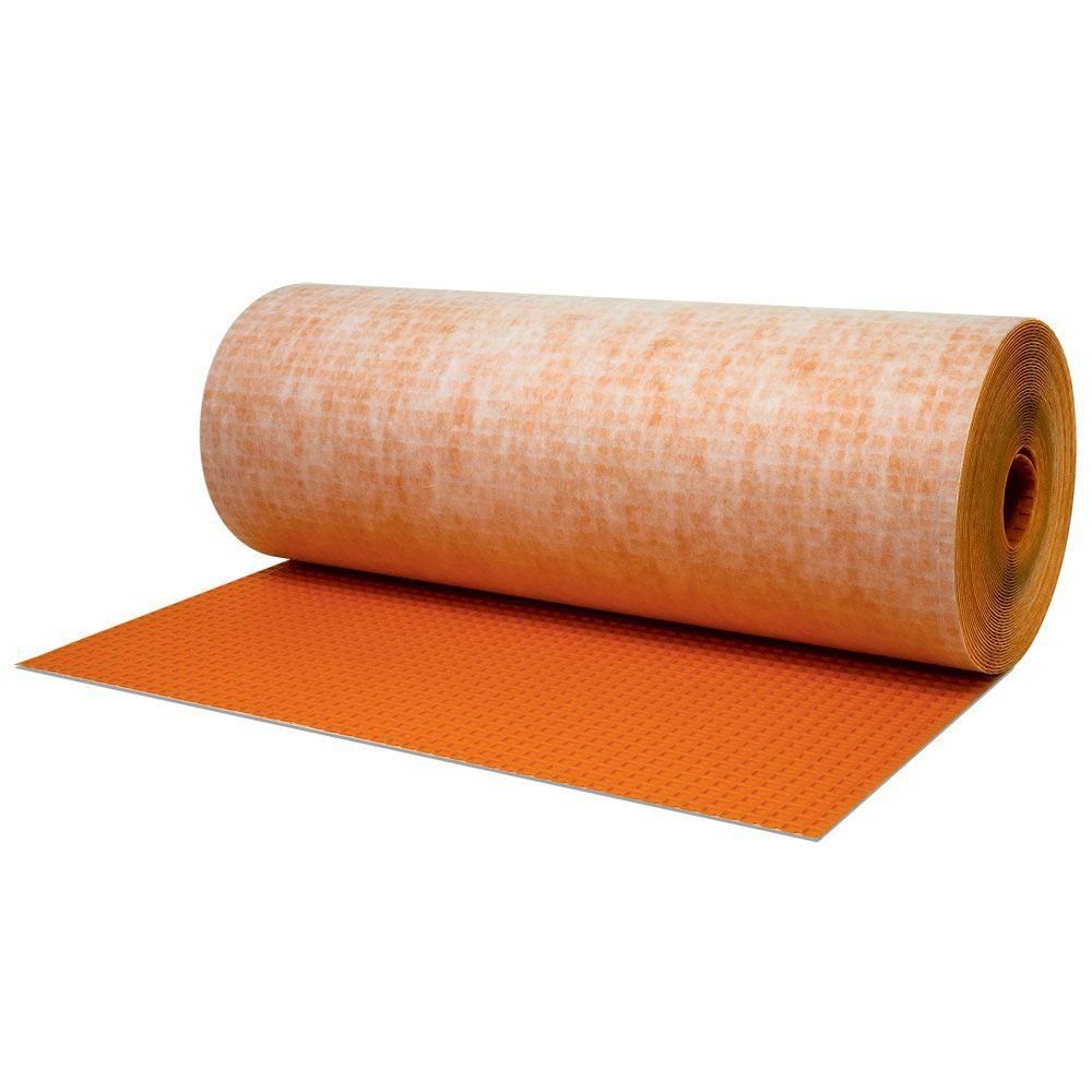 Schluter DITRA Membrane de désolidarisation étanche 3' 3" x 98' 5" - 3 mm (323 pi²)