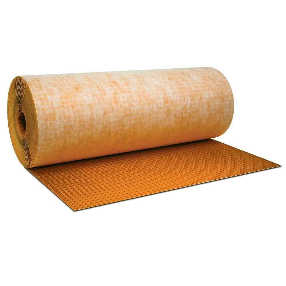 Schluter DITRA Membrane de désolidarisation étanche 3' 3" x 16' 5" - 3 mm (54 pi²)