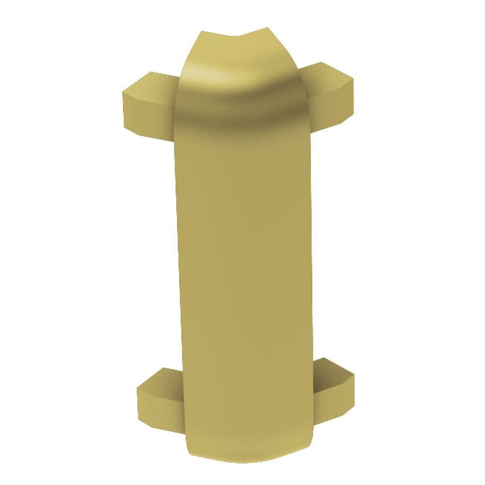 Schluter RONDEC-CT Coin extérieur 135° - aluminium anodisé laiton mat 3/8" (10 mm)
