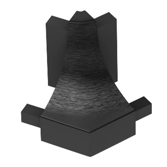 Schluter DILEX-AHK Coin extérieur 135° avec un radius de 3/8" (10 mm) - aluminium anodisé graphite brossé