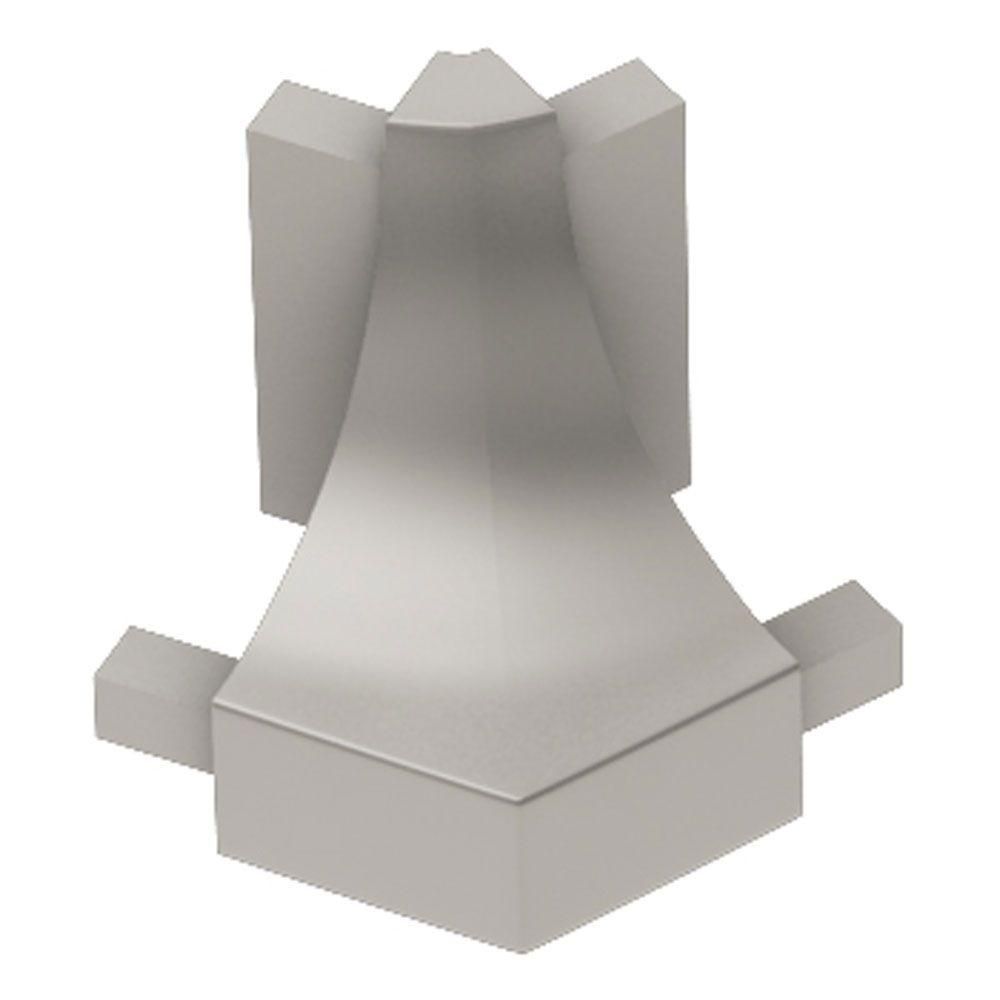 Schluter DILEX-AHK Coin extérieur 135° avec un radius de 3/8" (10 mm) - aluminium anodizé nickel mat