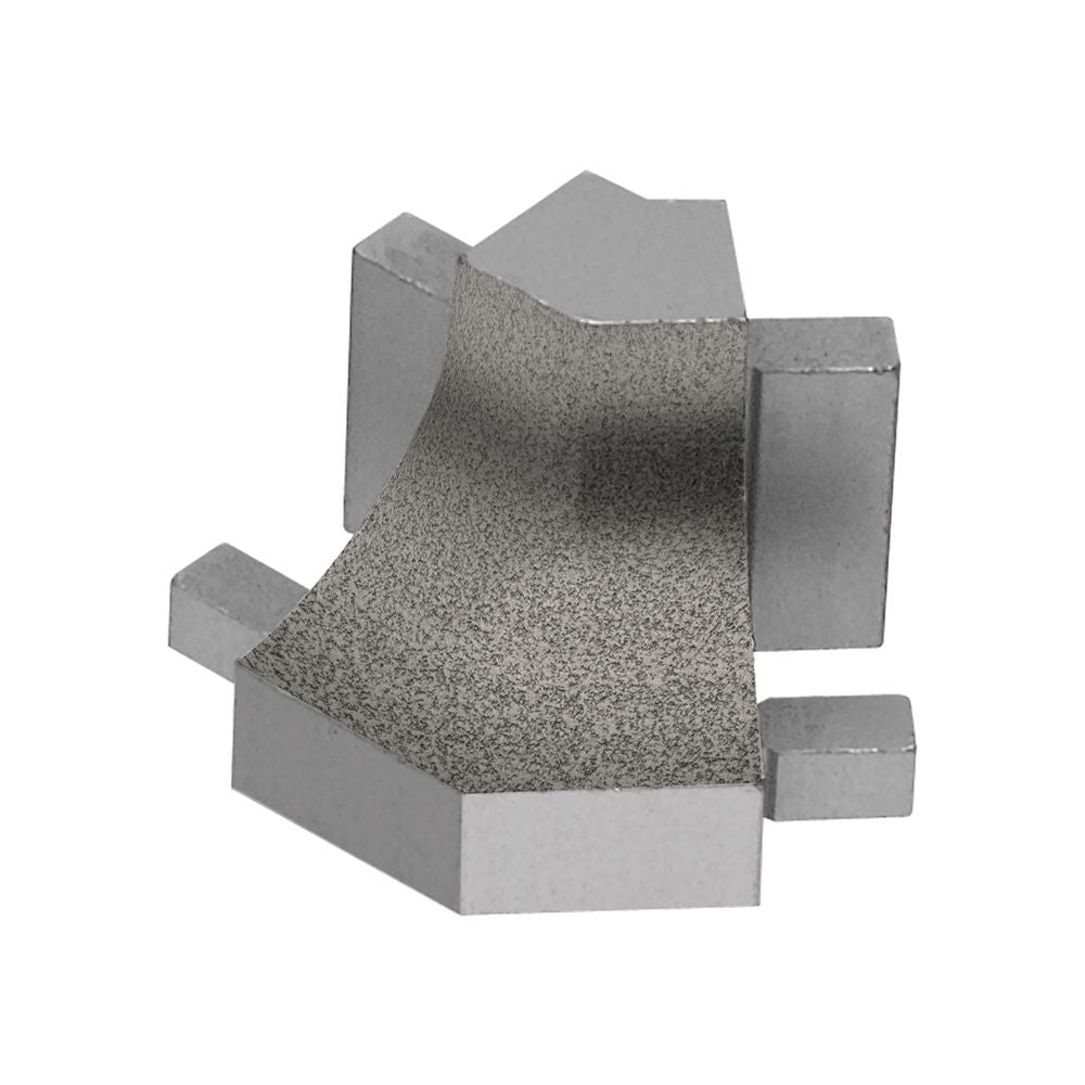 Schluter DILEX-AHK Coin extérieur 135° avec un radius de 3/8" (10 mm) - aluminium étain