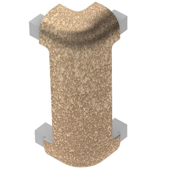 Schluter RONDEC-CT Coin extérieur 90° - aluminium beige 5/16" (8 mm)