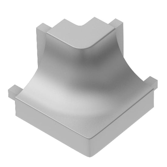Schluter DILEX-AHK Coin extérieur rond 90° avec un radius de 3/8" (10 mm) - aluminium anodisé mat