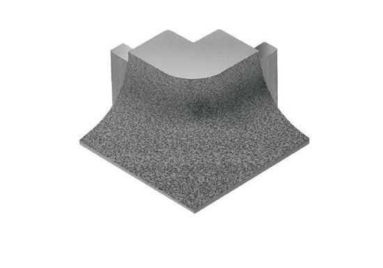 Schluter DILEX-AHKA Coin extérieur 90° avec un radius de 3/8" (10 mm) - aluminium étain